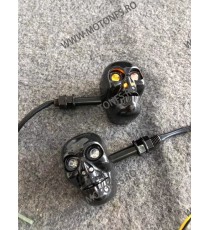 2 Buc Semnale Semnalizatoare Moto Cafe Racer Bobber Chopper Retro QSB6L QSB6L  Semnal Universale Cafe Racer Chopper 85,00 lei...