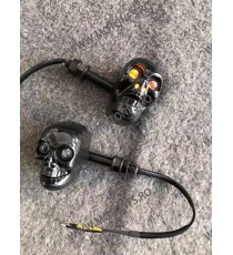 2 Buc Semnale Semnalizatoare Moto Cafe Racer Bobber Chopper Retro QSB6L QSB6L  Semnal Universale Cafe Racer Chopper 85,00 lei...