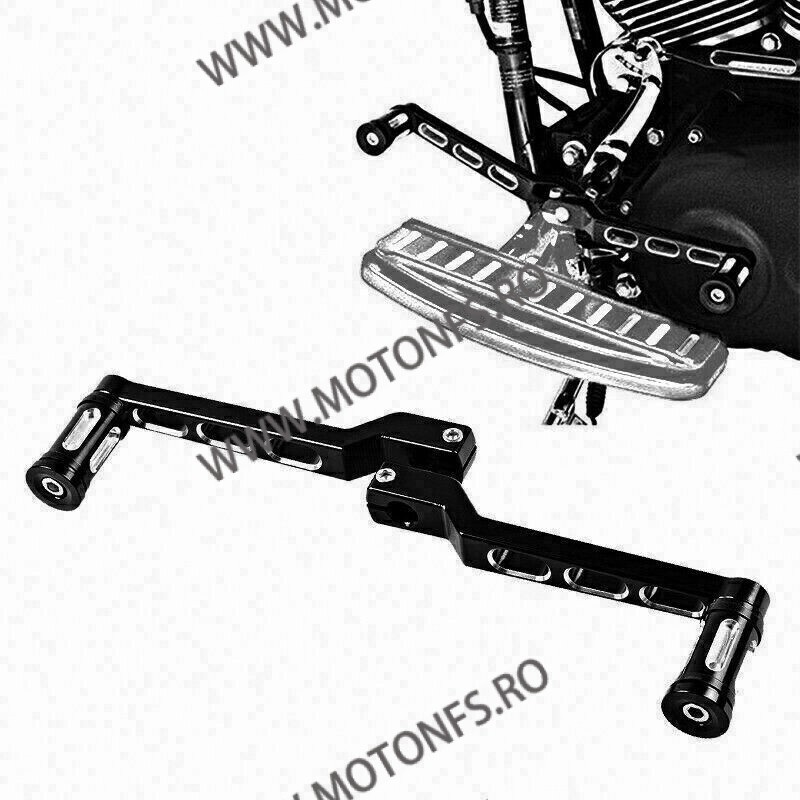 2 Buc Pedal Schimbator Viteze Gear Shift Lever + Shifter Pedal Pegs for Harley Softail Touring Black NNAA9  Pedala Schimbator...