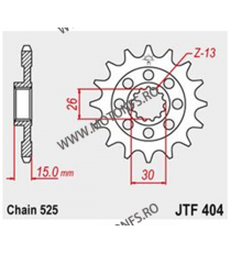 JT - Pinion (fata) JTF404, 17 dinti - BMW S1000RR 105-572-17 JT Sprockets JT Sprockets Pinion 88,00 lei 88,00 lei 73,95 lei 7...