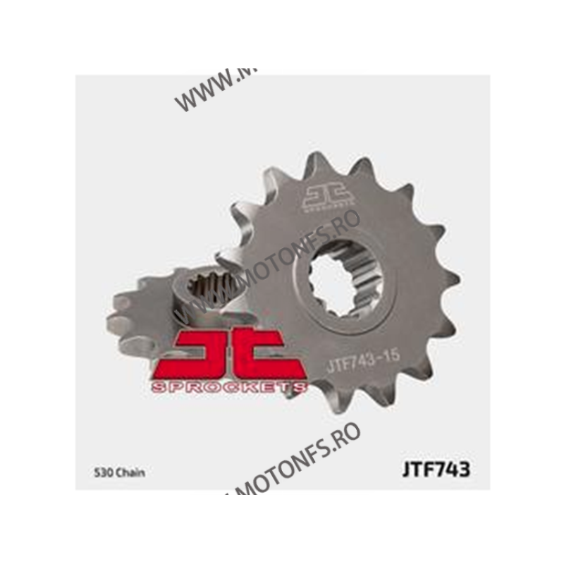 JT - Pinion (fata) JTF743, 14 dinti - Ducati Multistrada 1200 S 105-610-15 JT Sprockets JT Sprockets Pinion 130,00 lei 130,00...