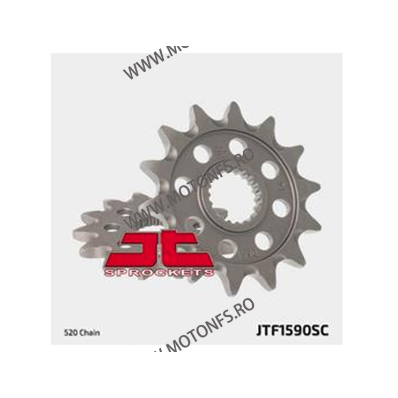 JT - Pinion MX (fata) JTF1590SC, 13 dinti - YZ125 2005-/YZ250F 2001-/WR250 100-403-13 / 726.07.97 JT Sprockets JT Sprockets P...