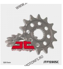 JT - Pinion MX (fata) JTF1590SC, 14 dinti - YZ125 2005-/YZ250F 2001-/WR250 100-403-14 / 726.1590-14SC JT Sprockets JT Sprocke...