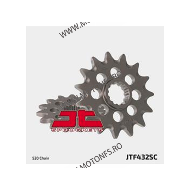 JT - Pinion MX (fata) JTF432SC, 13 dinti - DR350S/RM250 -2004 100-409-13 / 726.07.63 JT Sprockets JT Sprockets Pinion 78,00 l...