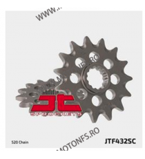 JT - Pinion MX (fata) JTF432SC, 14 dinti - DR350S/400 2000-/RM250 -2004 100-409-14 / 726.07.71 JT Sprockets JT Sprockets Pini...