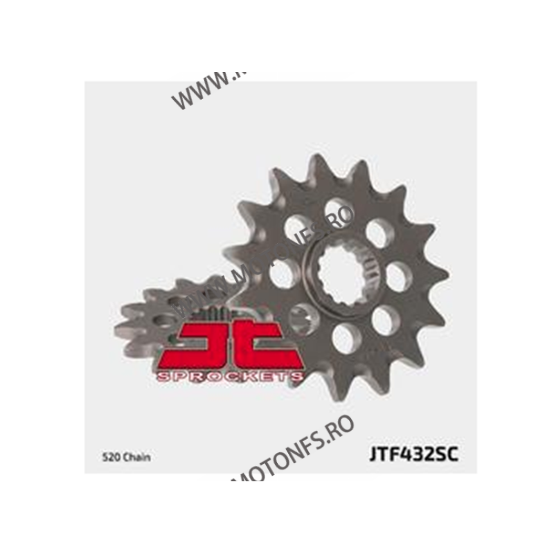 JT - Pinion MX (fata) JTF432SC, 14 dinti - DR350S/400 2000-/RM250 -2004 100-409-14 / 726.07.71 JT Sprockets JT Sprockets Pini...