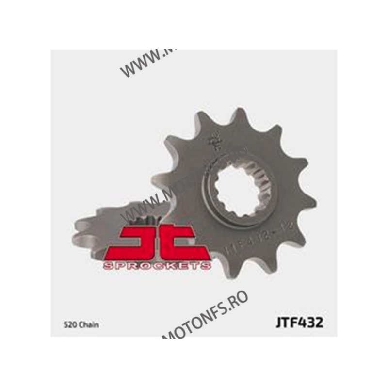 JT - Pinion MX (fata) JTF432SC, 15 dinti - DR350S/DRZ400 2000-/RM250 100-409-15 / 726.30.72 JT Sprockets JT Sprockets Pinion ...