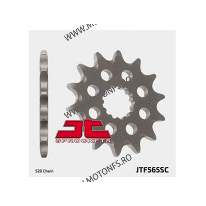 JT - Pinion MX (fata) JTF565SC, 12 dinti - YZ400-450F/WR450/XT500 -1983 100-404-12 / 726.12.09 JT Sprockets JT Sprockets Pini...