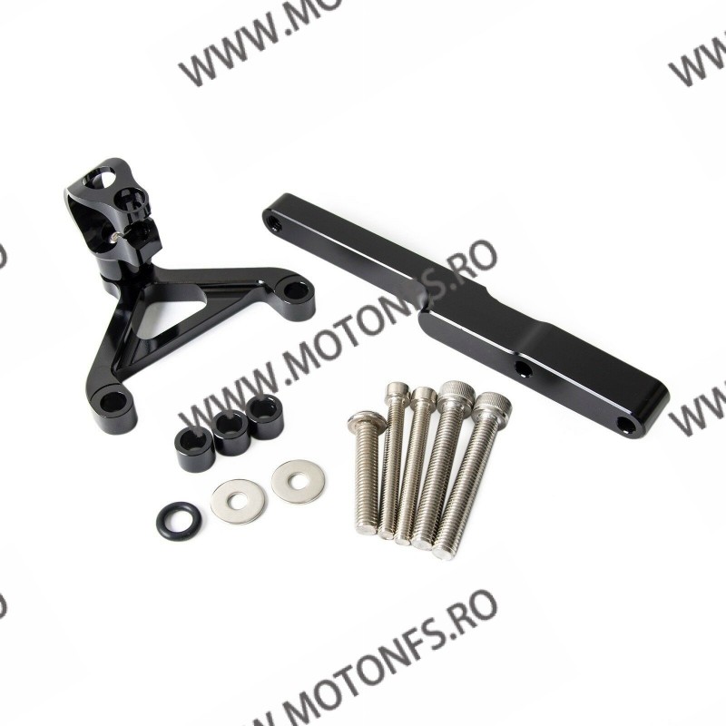 CB1000R 2008 2009 2010 2011 2012 2013 2014 2015 HONDA KIT COMPLET MONTAJ + AMORTIZOR ANTIVOBLAJ GHIDON CNC 3RKAL  Amortizor G...