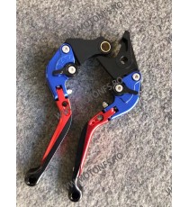 SET MANETE FRANA / AMBREIAJ - PRELUNGITE RABATABILE , pentru 3 sau 4 degete Yamaha Honda Suzuki Dugati KTM BMW MG3DV