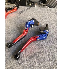 SET MANETE FRANA / AMBREIAJ - PRELUNGITE RABATABILE , pentru 3 sau 4 degete Yamaha Honda Suzuki Dugati KTM BMW MG3DV MG3DV  M...