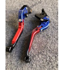 SET MANETE FRANA / AMBREIAJ - PRELUNGITE RABATABILE , pentru 3 sau 4 degete Yamaha Honda Suzuki Dugati KTM BMW MG3DV MG3DV  M...