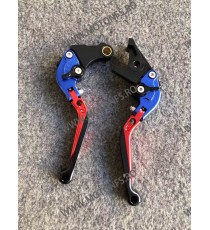 SET MANETE FRANA / AMBREIAJ - PRELUNGITE RABATABILE , pentru 3 sau 4 degete Yamaha Honda Suzuki Dugati KTM BMW MG3DV MG3DV  M...