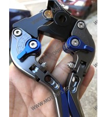 SET MANETE FRANA / AMBREIAJ - PRELUNGITE RABATABILE , pentru 3 sau 4 degete Yamaha Honda Suzuki Dugati KTM BMW BL5US