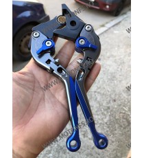 SET MANETE FRANA / AMBREIAJ - PRELUNGITE RABATABILE , pentru 3 sau 4 degete Yamaha Honda Suzuki Dugati KTM BMW BL5US BL5US  M...