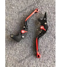 SET MANETE FRANA / AMBREIAJ - PRELUNGITE RABATABILE , pentru 3 sau 4 degete Yamaha Honda Suzuki Dugati KTM BMW 5HFXR 5HFXR  M...