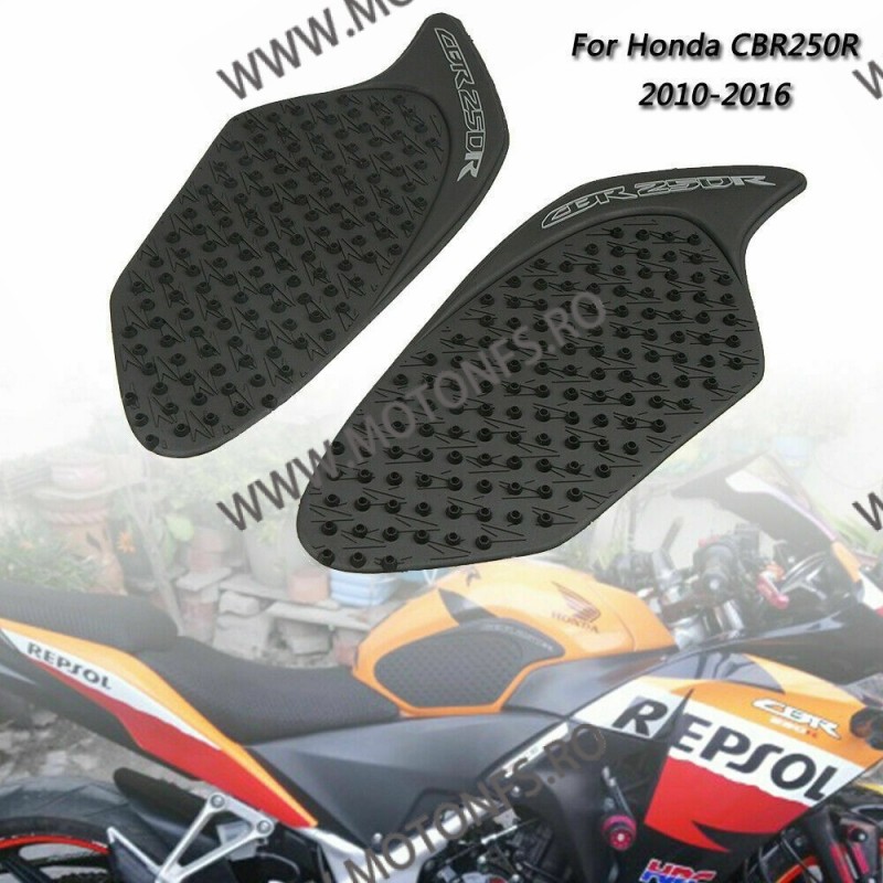 Honda CBR250R 2010-2016 Tank pad Tank grip lateral protectie rezervor/aderenta KXF7G GSR8B  Tankpad Lateral Rezervor 89,00 le...