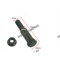 SURUBURI FILETUL 6MM / 8MM LUNGIMEA 35MM PENTRU MANETA AMBREIAJ / FRANA UNIVERSAL HONDA YAMAHA SUZUKI KAWASAKI WS1VM WS1VM  S...