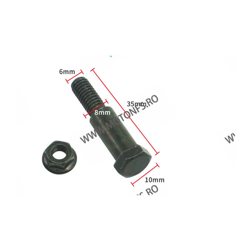 SURUBURI FILETUL 6MM / 8MM LUNGIMEA 35MM PENTRU MANETA AMBREIAJ / FRANA UNIVERSAL HONDA YAMAHA SUZUKI KAWASAKI WS1VM WS1VM  S...