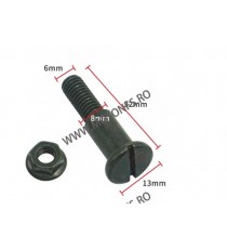 SURUBURI FILETUL 6MM / 8MM LUNGIMEA 32MM PENTRU MANETA AMBREIAJ / FRANA UNIVERSAL HONDA YAMAHA SUZUKI KAWASAKI 09DQ8 09DQ8  S...