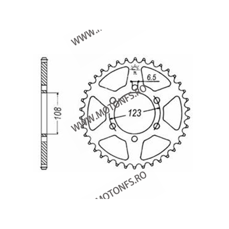 EMGO - Foaie (spate) JTR1133, 53 dinti - Derbi / Aprilia / Gilera 116-269-53  EMGO Foaie Spate 93,00 lei 93,00 lei 78,15 lei ...