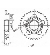 ESJOT - Foaie (spate) 50-29020, 36 dinti - Ducati Einarmschwinge 115-504-36  ESJOT Foi spate 340,00 lei 340,00 lei 285,71 lei...