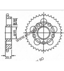 ESJOT - Foaie (spate) 50-29020, 39 dinti - Ducati Einarmschwinge 115-504-39  ESJOT Foi spate 340,00 lei 340,00 lei 285,71 lei...