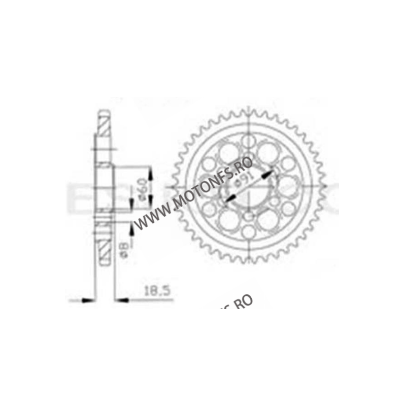 ESJOT - Foaie (spate) 50-29039, 38 dinti - Ducati Einarmschwinge 115-506-38  ESJOT Foi spate 359,00 lei 359,00 lei 301,68 lei...