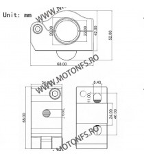 Inaltatoare prinderi de ghidon Inaltatore / Suport Pentru Ghidon 22mm 28mm VGZHD VGZHD  Suportii Inaltatore Ghidon 80,00 lei ...