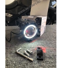 125W 12V Motocicleta faruri 3000LM moto reflectorul U7 LED-uri de conducere de ceață Spot Head Light Lampă decorative D1101  ...