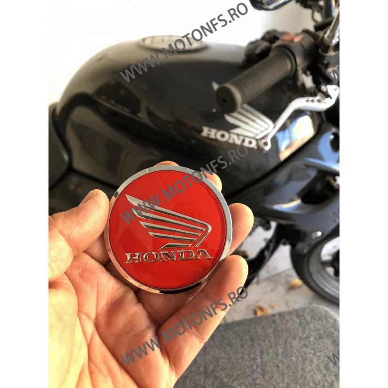 Autocollant 3D Moto Laterales Reservoir Honda CB1000 Hornet 2025 Or