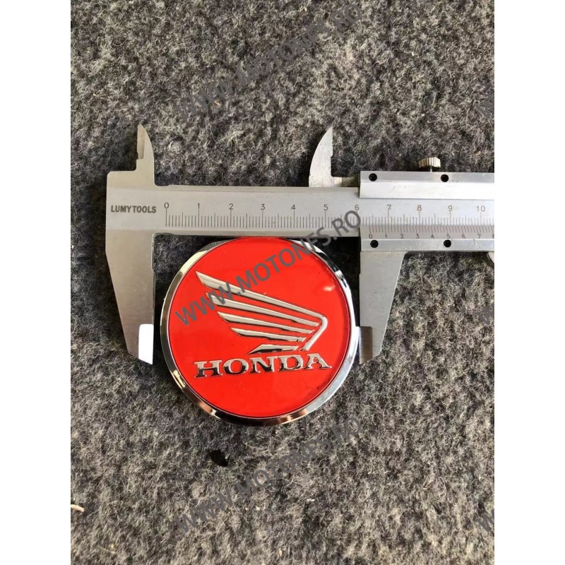 3D ABS Silver Motorcycle Racing Emblem – 10cm Decal Sticker For CB / CBR / CBF