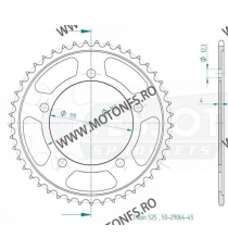 ESJOT - Foaie (spate) 50-29064, 45 dinti - BMW S1000RR 2019- 115-581-45  ESJOT Foi spate 165,00 lei 165,00 lei 138,66 lei 138...