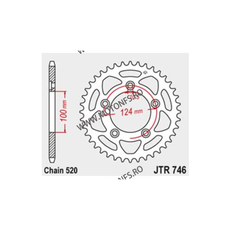 ESJOT - Foaie (spate) 50-32152, 43 dinti - Ducati Panigale 959 115-456-43  ESJOT Foi spate 117,00 lei 117,00 lei 98,32 lei 98...