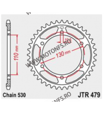 ESJOT - Foaie (spate) 50-35013, 46 dinti - YZF-R1/Fazer1000 Sonderzz. 115-667-46 ESJOT PINIOANE ESJOT Foi spate 131,00 lei 13...