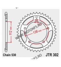 ESJOT - Foaie (spate) 50-35044, 43 dinti - CBR600F/900RR/CB900F/1100SF 111-654-43  ESJOT Foi spate 127,00 lei 127,00 lei 106,...