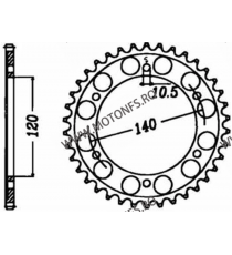 ESJOT - Foaie (spate) Aluminiu 51-32010, 44 dinti - GSX-R600/750 520 110-463-44  ESJOT Foi spate 161,00 lei 161,00 lei 135,29...