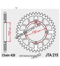 Foaie spate ALU JT JTA 215-56RED 56T, 420 Rosu 110-242-56 / 728.215-56RED  JT Foi Spate 165,00 lei 165,00 lei 138,66 lei 138,...