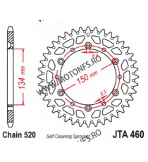 JT - Foaie (spate) Aluminiu JTA460, 47 dinti - KX125 KX250 KX500 110-467-47 / 728.460-47BLK  JT Foi Spate 170,00 lei 170,00 l...