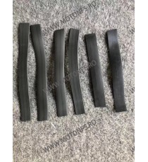 52mm-60mm Set 2Buc Suport Prindere Furca Semnalizare Motocicleta ATV Scuter Negru Aluminiu 0TX7C R-078  Suporti Semnalizare &...
