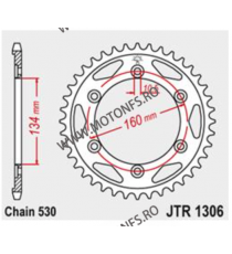 JT - Foaie (spate) JTR1306, 40 dinti - CBR1000RR/VTR1000SP1/SP2 2000- 111-669-40  / 727.63.71  JT Foi Spate 169,00 lei 169,00...