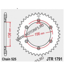 JT - Foaie (spate) JTR1791, 41 dinti - DR650 SE 1996- 113-567-41 / 727.56.47  JT Foi Spate 153,00 lei 153,00 lei 128,57 lei 1...