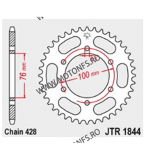 JT - Foaie (spate) JTR1844, 48 dinti - Yamaha MT-125	2014 - 2021 YZF-R 125 R	2008 - 2013 YZF-R 125 R	2014 - 2018 112-375-48 j...
