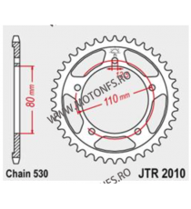 JT - Foaie (spate) JTR2010, 46 dinti - TRIUMPH	955	Tiger 955 I	2001 - 2004 115-651-46 / 727.2010-46  JT Foi Spate 183,00 lei ...