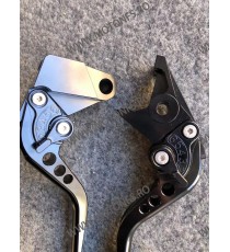 ZX-6 ZZR600 ZZR600 ER-6N/F/R (Z750S 2006-2008) (Z750 2004-2005)(ER-6F ER-6N) Manete Scurte Ambreiaj Frana Classic Negru MSN-F...