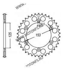 JT - Foaie (spate) JTR301, 45 dinti -Honda XR650 R	2000 - 2007 111-472-45  JT Foi Spate 117,00 lei 117,00 lei 98,32 lei 98,32...