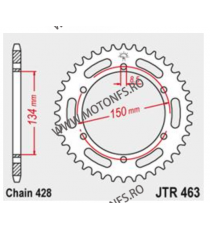 JT - Foaie (spate) JTR463, 48 dinti - Kawasaki KMX125 1986-2003 KMX200 1988 - 1990 114-368-48  JT Foi Spate 93,00 lei 93,00 l...