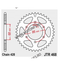 JT - Foaie (spate) JTR468, 46 dinti -Kawasaki BN125 Eliminator 1997- 114-367-46  JT Foi Spate 78,00 lei 78,00 lei 65,55 lei 6...