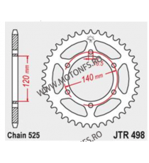 JT - Foaie (spate) JTR498, 44 dinti - SUZUKI	750	GSX-R 750	1998 - 1999 115-565-44  JT Foi Spate 127,00 lei 127,00 lei 106,72 ...