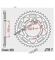 JT - Foaie (spate) JTR7, 44 dinti - BMW S1000RR 2009-2011 115-521-44/115-521-44  JT Foi Spate 136,00 lei 136,00 lei 114,29 le...